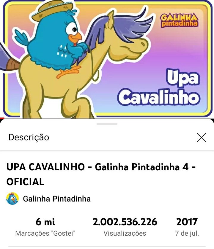 Upa Cavalinho - Galinha Pintadinha