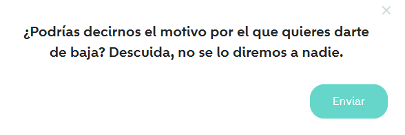 dafosu's tweet photo. Buenas tardes @wallapop, ¿pueden arreglar esto por favor? Es muy molesto no poder darse de baja de la plataforma. Un saludo. https://t.co/8a5ijypwIW
