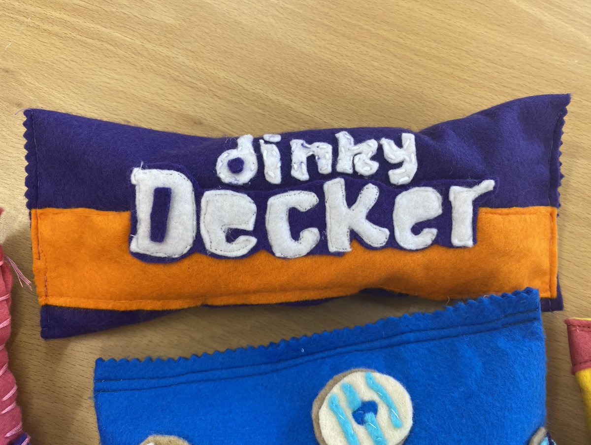 RMSTextiles's tweet photo. A sneak peak at some of the Yr 8 Food packaging! Looks good enough to eat! @RMSforGirls #food #textiles #feltsculpture #proudteacher #year8 #awesome https://t.co/4puKsKhBOr