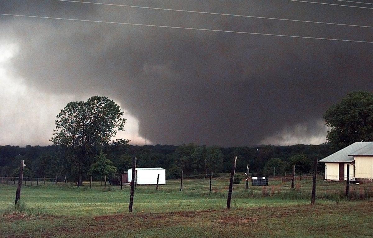 OKTornadoDB's tweet photo. A lot of May 3, 1999 #outbreak talk recently. Who am I to deny? #May3rd99 #F5Tornado #BridgeCreek #MooreStrong #okwx #history #KingOfTornadoes #RecordWinds #Oklahoma #90s #Tornadoes #Iconic https://t.co/qi5YY9Kvxm
