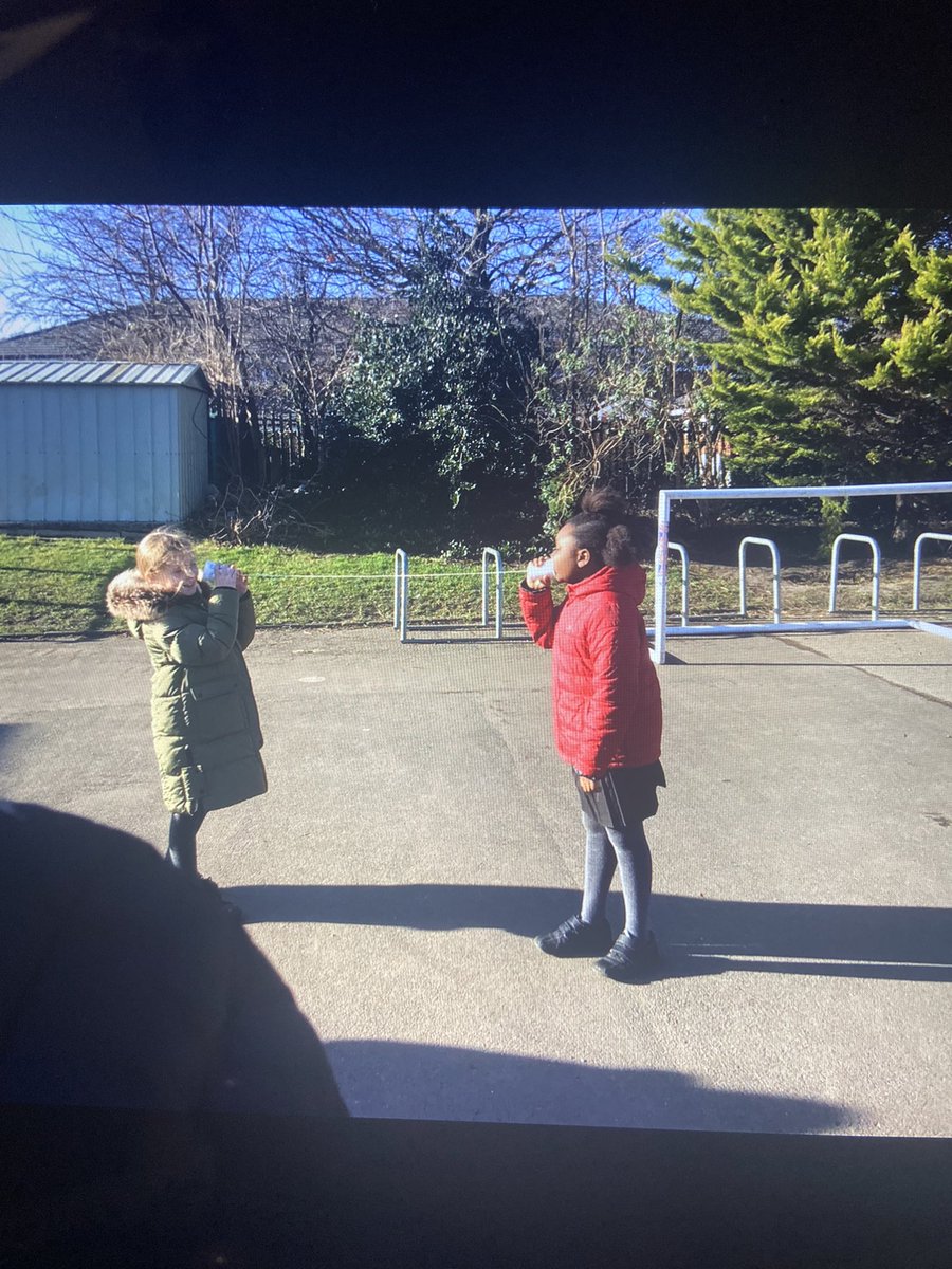 St_Leonards_RC's tweet photo. Rowan class have been learning about how sounds change over distance. They have created their very own string telephones ☎️ #stleonardsscience #stleonards https://t.co/aKLyzfstS2