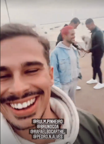 owowow ja sentia saudades de vê-los juntos 😍😍💯 #fabruners #fabruno