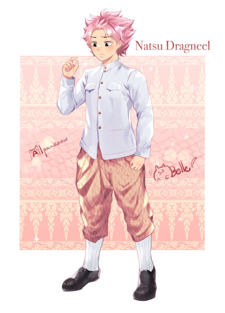 Cat7Kori's tweet photo. 🔥🌟 [ NaLu - Thai Traditional Dresses ] 🇹🇭

I really love this art set🌟
Thanks to my friend for help me making my wish become true😭💖
Lineart : me | coloring : my friend🎉

❌Please don't save or report without permissions❌

#Fairytail #Nalu #digitalart #Thaitraditional https://t.co/pkcVunofyw