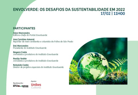 ReinaldoCanto's tweet photo. O que será do planeta? Como de costume, a Unibes Cultural reúne especialistas em diversos assuntos para falarem sobre a perspectiva para o ano de 2022 no cenário nacional e, em maior escala, mundial.
Nesta live teremos uma avaliação da equipe da  Envolverde. Participe! https://t.co/xODpy8KYDg