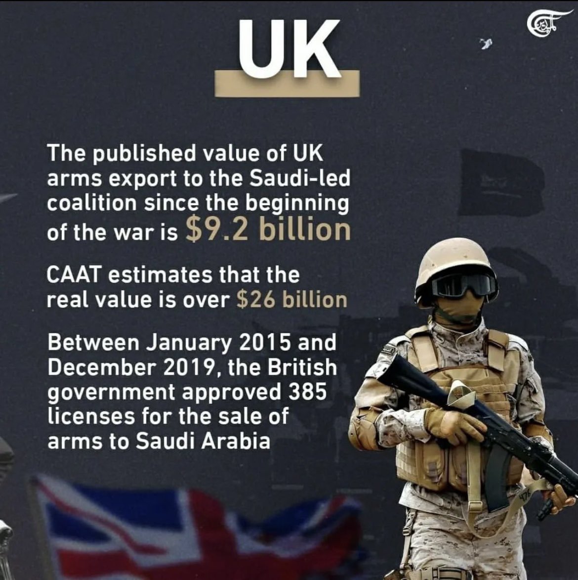 fOrGiVeNcHy's tweet photo. The West thinks that Saudi blood money is more valuable than innocent Yemeni people's lives

Every 75 seconds, a child dies in #Yemen of preventable diseases

10 million Yemenis are on the cusp of starvation, as the Saudis &amp; Emiratis siege Yemen, the Middle East’s poorest country https://t.co/JP9T4nU34j