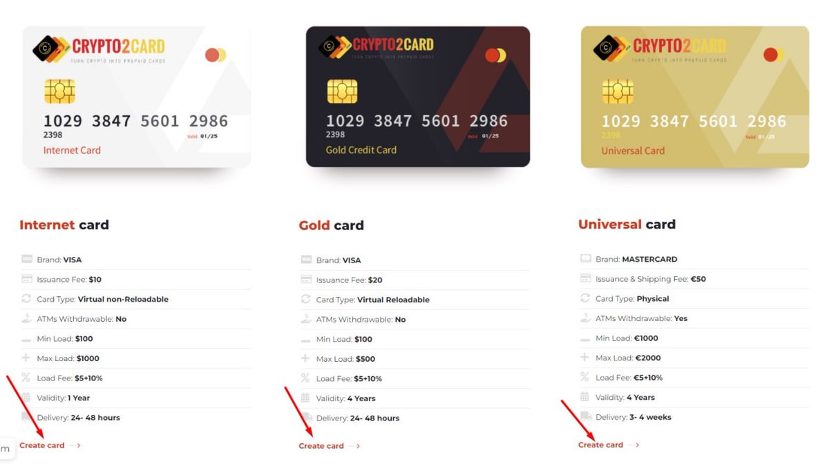 🔥🔥C2C Prepaid Cards are LIVE! 🔥🔥

You can now turn Crypto to Prepaid Cards! Get yours now:
👉 crypto2card.io/#cards
<a href="/crypto2card/">Crypto2Card.io</a> #C2C #Crypto2Card #AnonymousPrepaidCard
Helpdesk Support:
crypto2card.io/support/