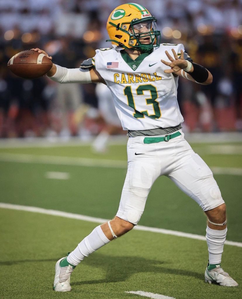 Blessed to receive and offer from Southwestern 🟪⬛️🐈‍⬛🏈 @CoachSteed_SC <a href="/CoachGriffSC/">Brad Griffin</a>