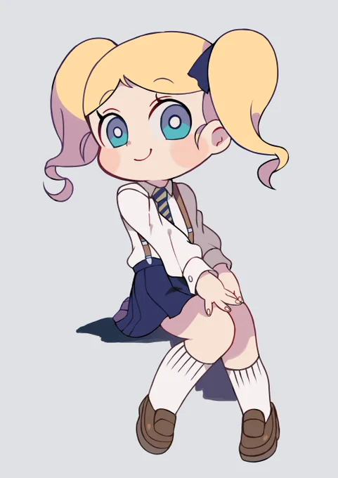 今日こんな感じのバブルスをTLで見た気がするけど幻覚だったかもしれん 