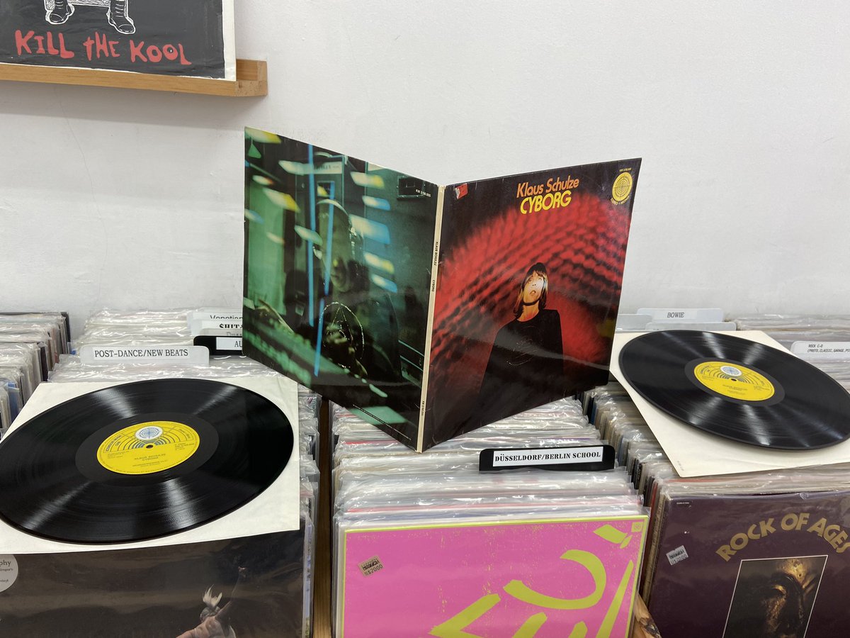 RecordGrouch's tweet image. Used-In: OG #klausschulze #cyborg 2Lp (Kosmische Musik, 1973) #VCS3 #berlinschool #tangerinedream #ashratempel
