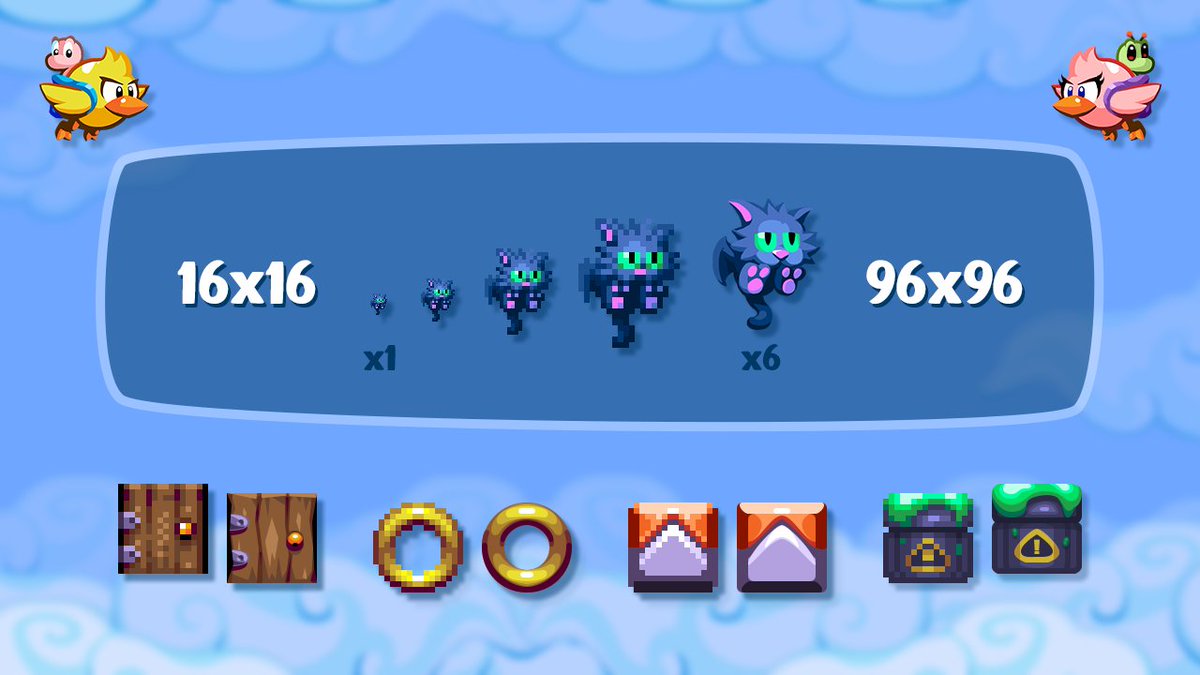 AtooiTalks's tweet image. In this weeks' #AtooiTalks, we dive into the art process of reimagining pixel art into glorious HD for #HatchTales! #gamedev #podcast #NintendoSwitch #art 🧡
youtu.be/t6l2f1nGBhw