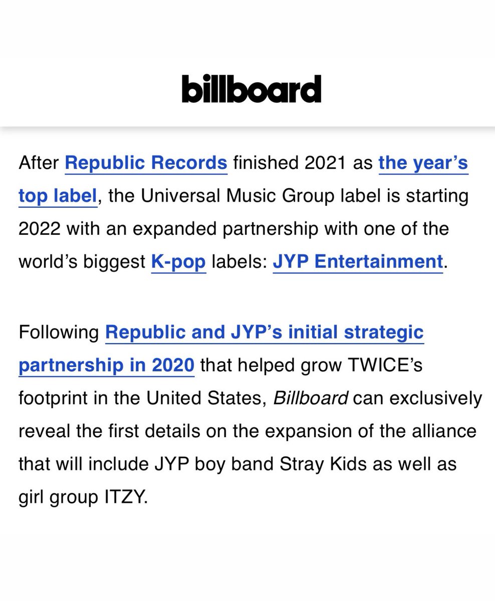 skznewsupdates's tweet photo. BREAKING: @Stray_Kids officially joins Republic Records! https://t.co/gAQDg7iZmi