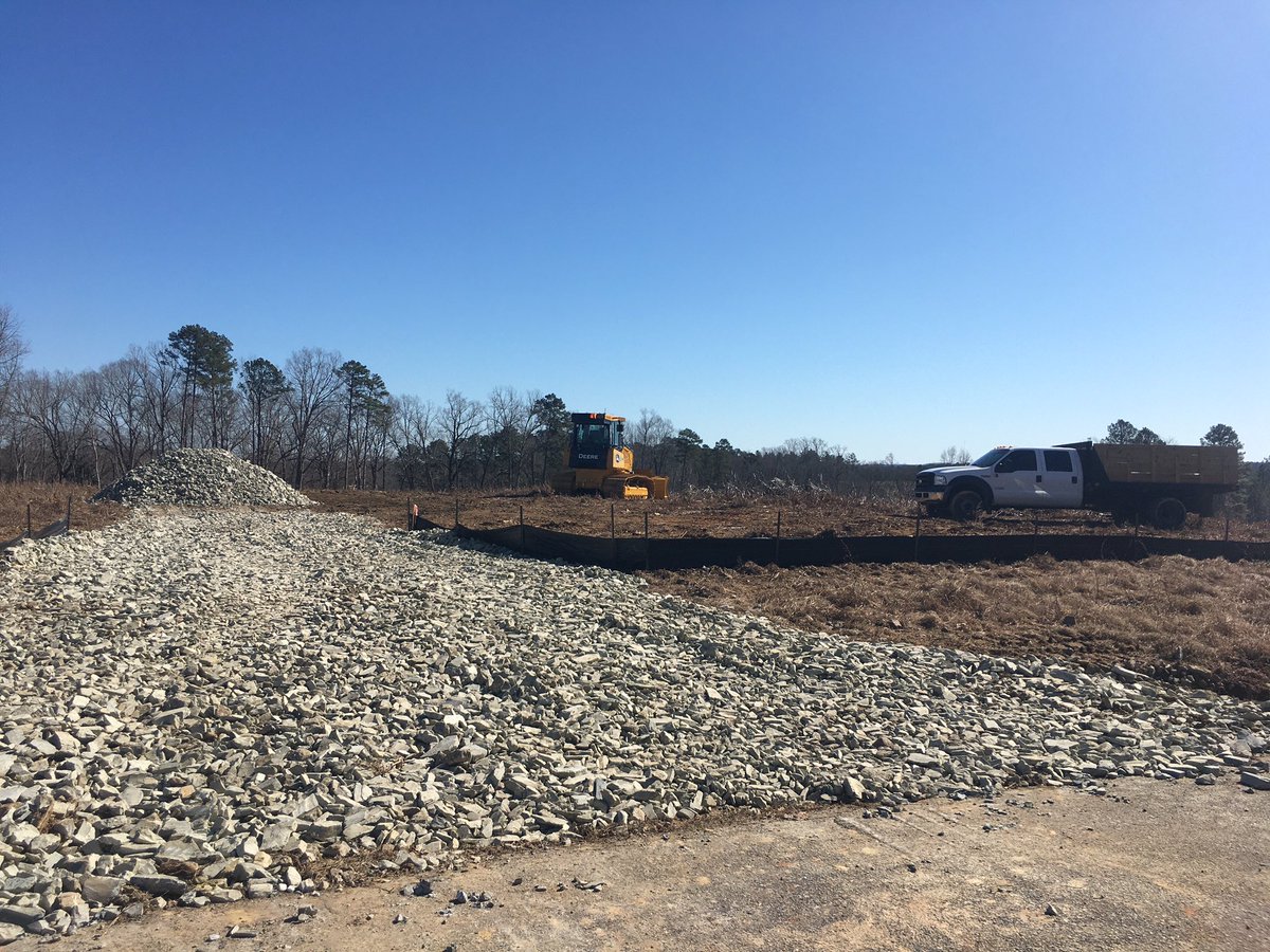 AnsonEDP's tweet photo. Earlier this week, we replied to a question about when the new residential development in Peachland would break ground by saying, “any day now.”

Well, today is the day! Moving dirt on the first of 50 homes at the site. https://t.co/EiPK9EUj2G