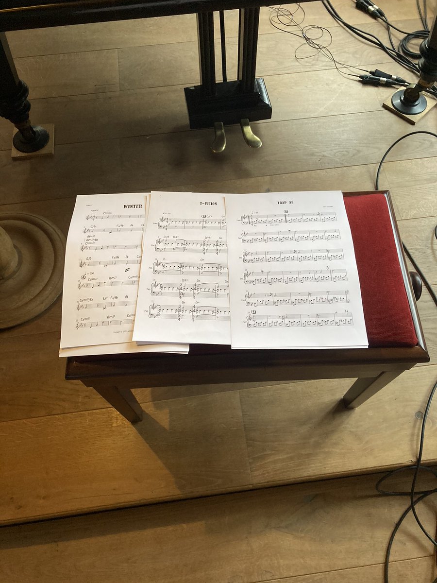 Recording new music w/ <a href="/florejanversch/">Florejan</a> #pianosolo