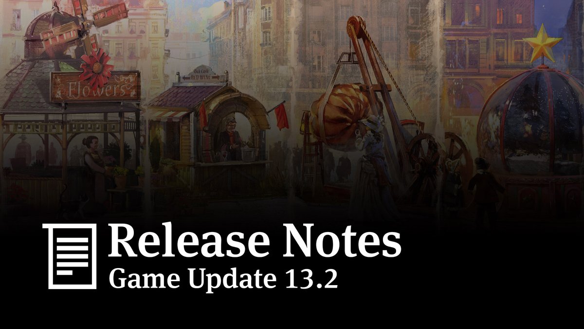 Nächsten Dienstag, am 15. Februar, ist das neue Game Update 13.2 zum herunterladen verfügbar. Die kompletten Release Notes dazu könnt ihr jetzt auf der Anno Union lesen! ubi.li/PVVsR