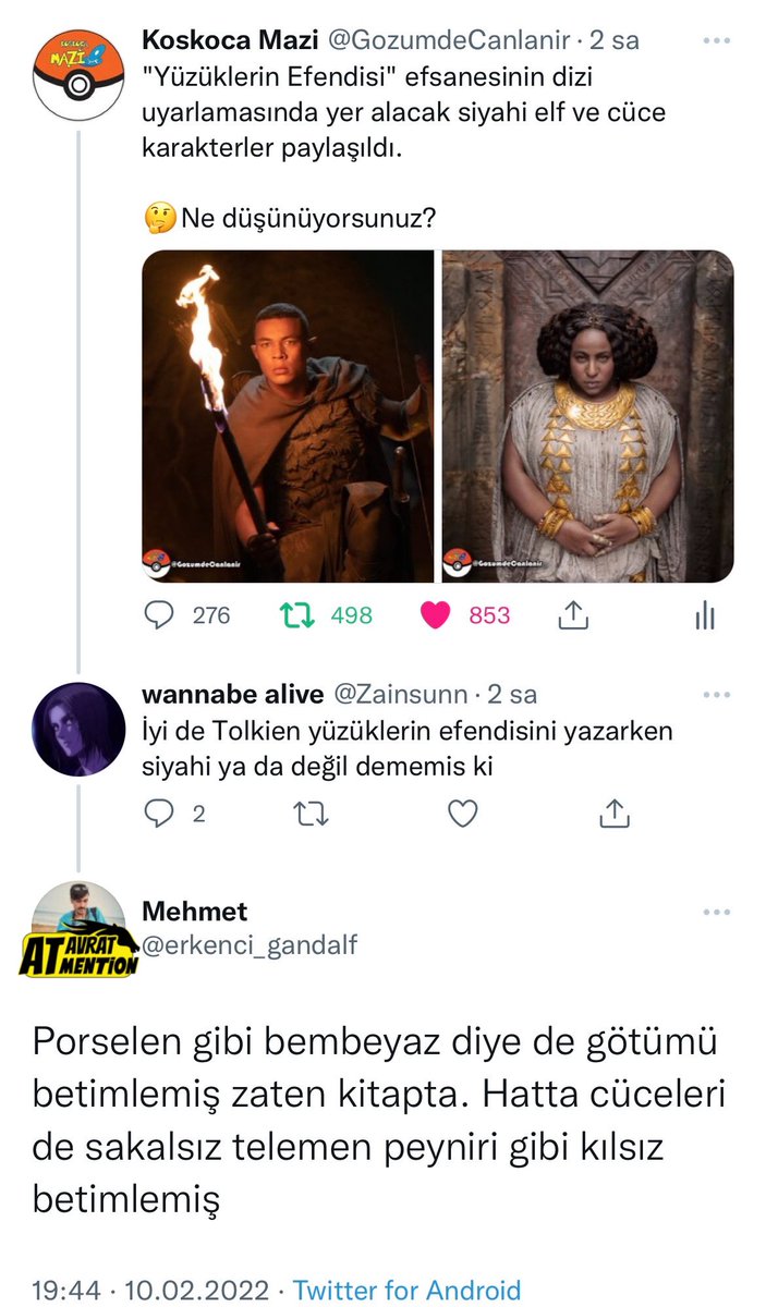 Bu milletin Yüzüklerin Efendisi hassasiyetini hafife almayın...