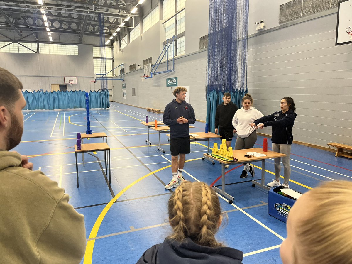 Our 2nd year BEd PE trainees exploring inclusive activities today before the start the SEND placements. Great fun! <a href="/MarjonTEP/">Marjon TEP</a> <a href="/ClareBulford/">Clare Bulford</a> <a href="/hwoodmaxyboy77/">Hannah Wood</a> #BEdPE