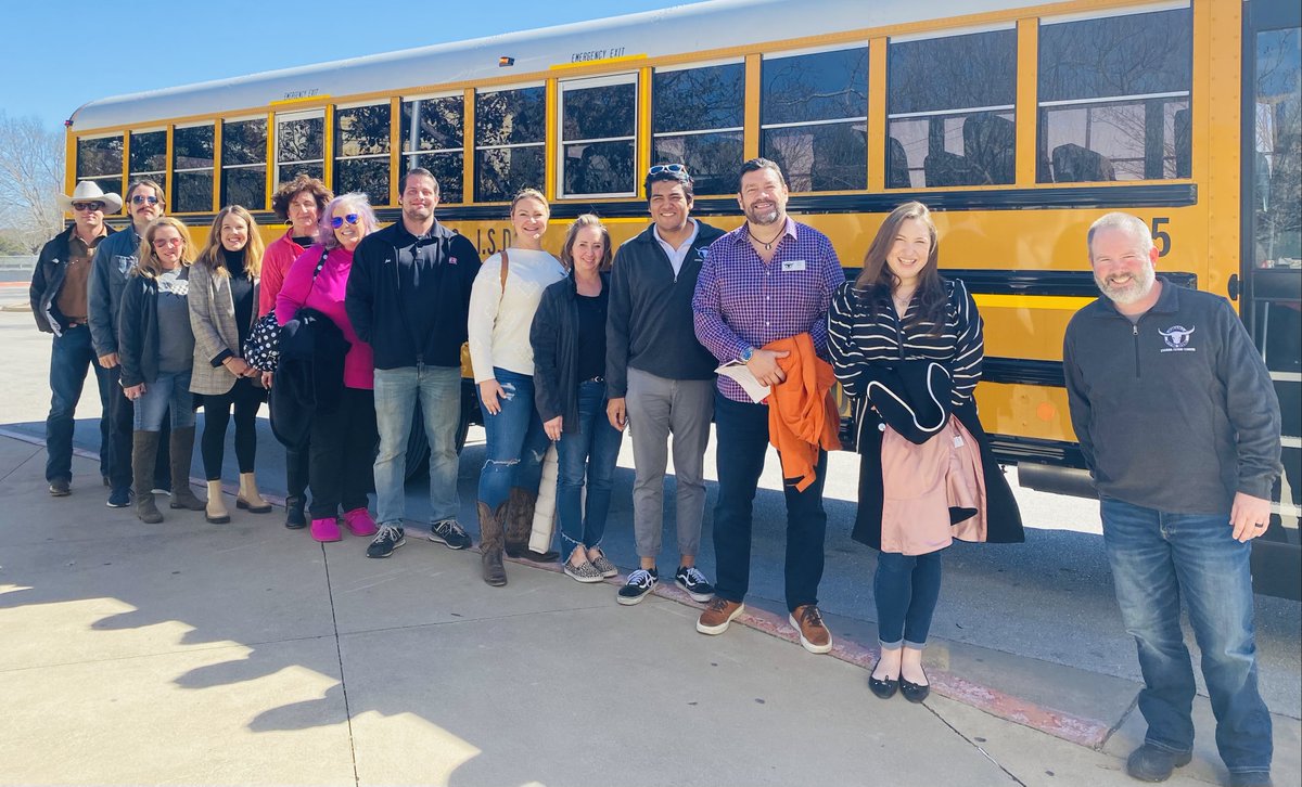 DSISD's tweet image. DSISD was proud to host Leadership Dripping Springs. Participants toured campuses and athletic facilities, and learned about our CTE programming as well as the district’s fast-growth projections. Leadership Dripping Springs is sponsored by @DSTXChamber.