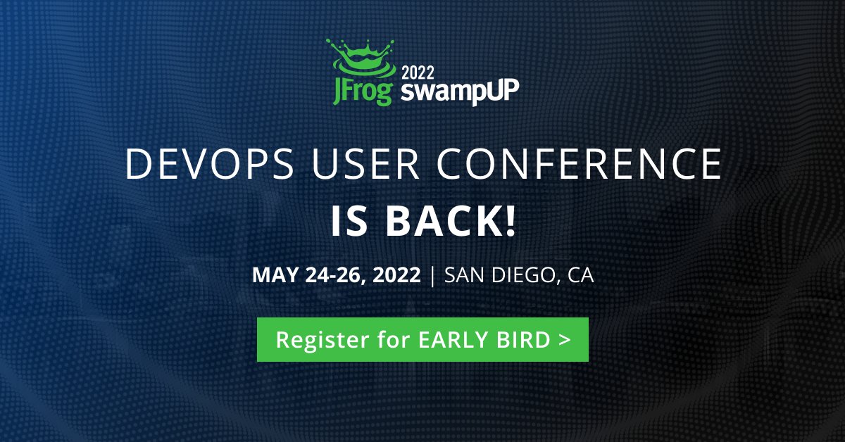 JFrog tweet media