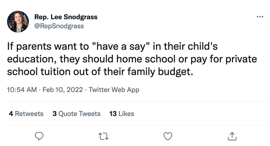 Democratic lawmaker apologizes for tweet about parental involvement in  classrooms | Education news 