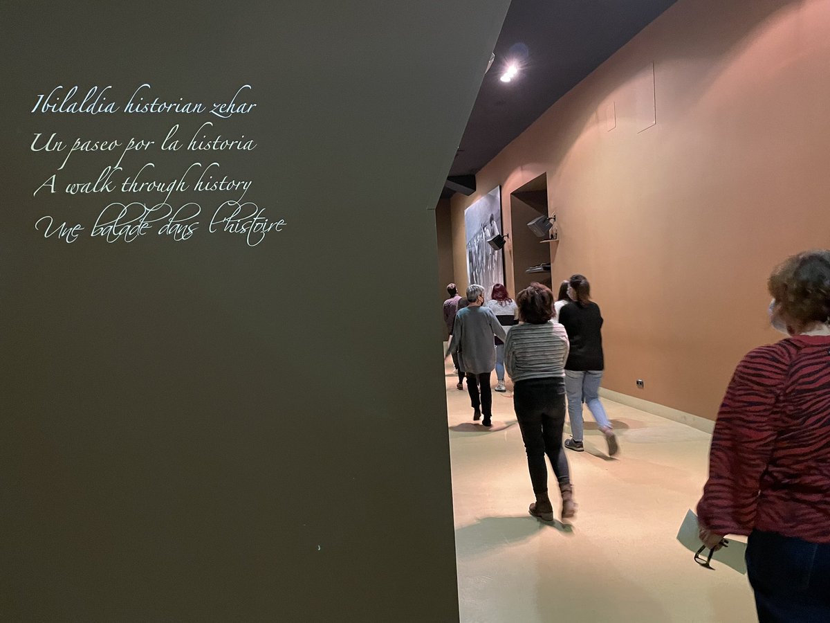 women_legacy's tweet photo. Les étudiantes et les enseignants du cours #WomensLegacyEurope ont appris aujourd'hui la stratégie de la ferme @igartubeiti(#Ezkio-#Itsaso)pour tisser des réseaux de #musées autour d'une interprétation plus inclusive du #patrimoineculturel dans une perspective de #genre #WLCourse https://t.co/7uAqBKfv79