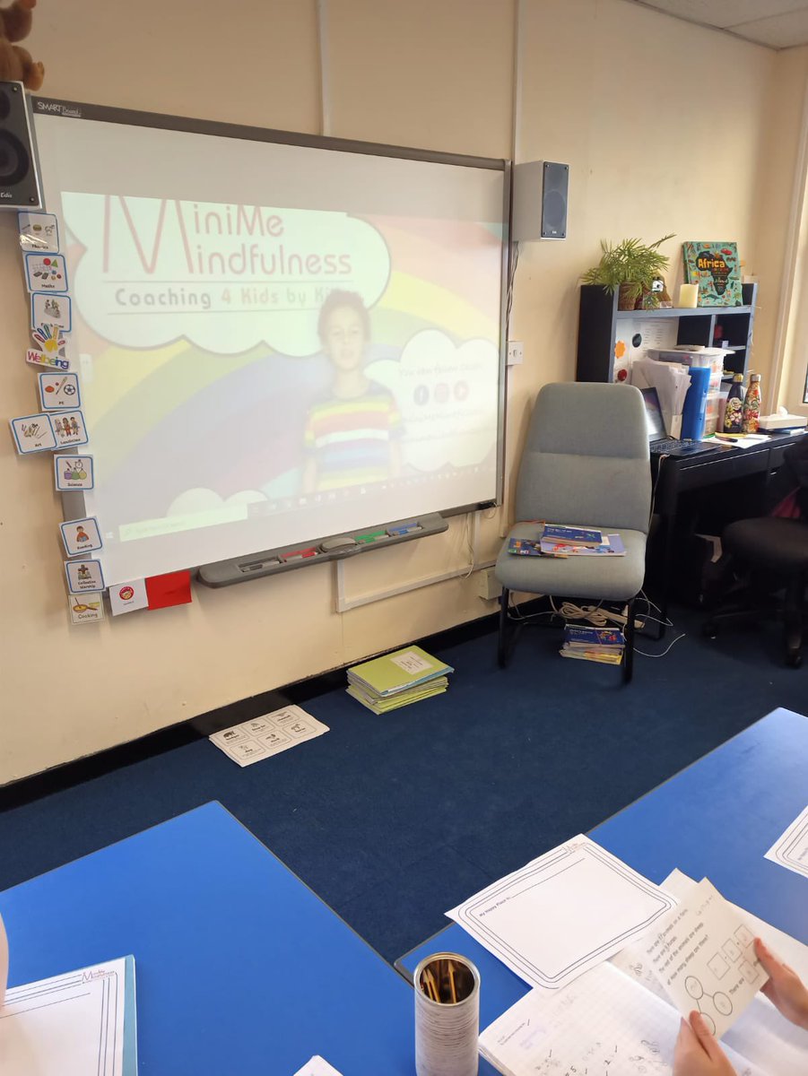 BranstonInfant1's tweet photo. #MiniMeMindfulness as part of #ChildrensMentalHealthWeek. Just one of the many activities our teachers have woven into the curriculum this week. #happyplace #calm #zen #relax https://t.co/BPVd6EOsI7