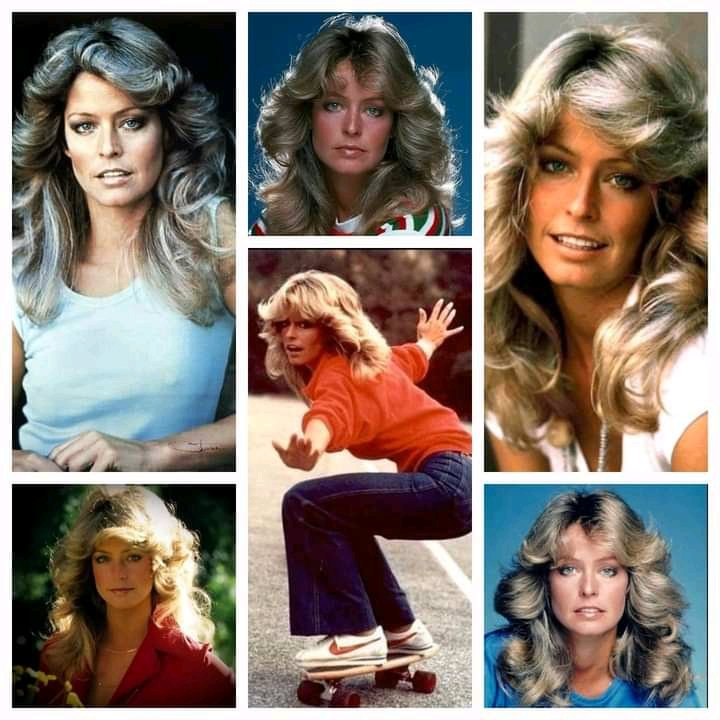 Seventies celebration. Happy heavenly birthday Farrah Fawcett 