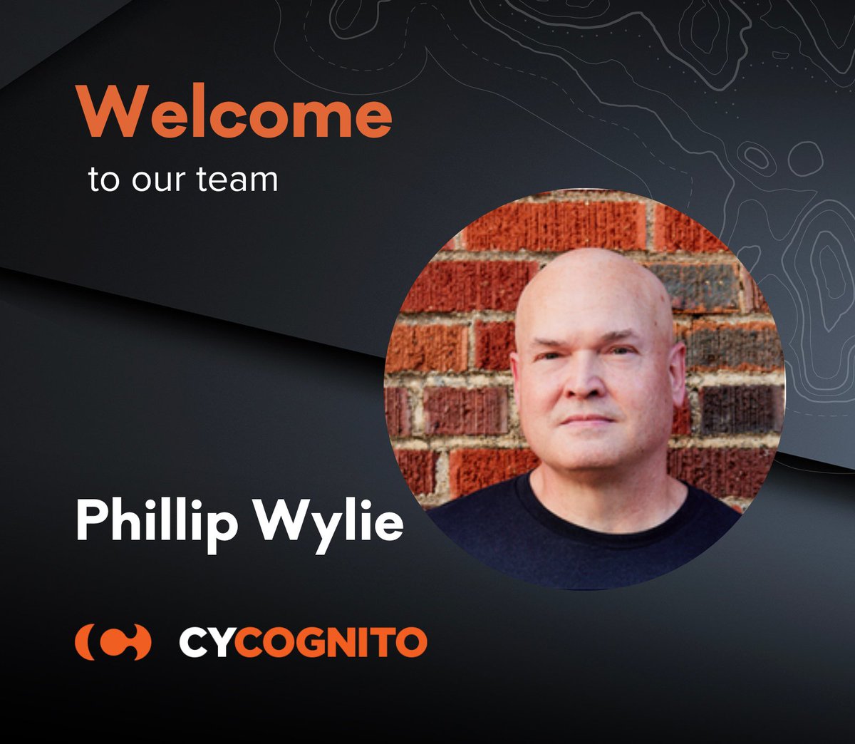 CyCognito's tweet photo. We are thrilled to welcome @PhillipWylie to the CyCognito team! Phil is a cybersecurity and #pentesting rockstar, bringing with him 18 years of experience. Not only is Phil a security evangelist, but he was once a professional wrestler and even wrestled a 750 pound bear! https://t.co/gRc3U2Ke9f