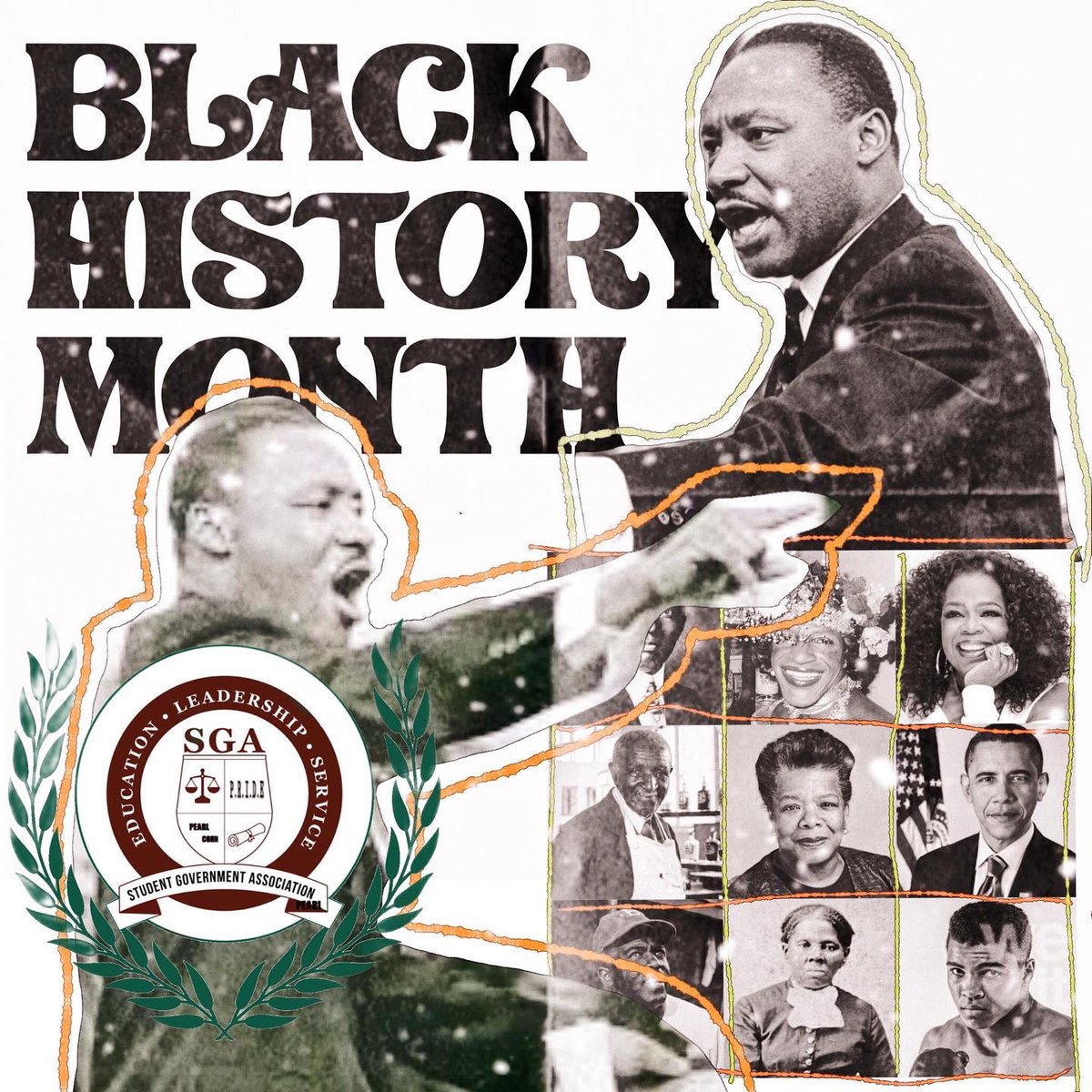 PearlCohn_SGA's tweet photo. Students at @PearlCohnHS showcasing our #PRIDE in #BlackHistoryMonth Please take the time to come visit our Gallery Walk paying homage to Black History Month located on the 3rd floor. We are #BlackHistory @MiriamHarring14 @MetroSchools https://t.co/QYObRpJUaf