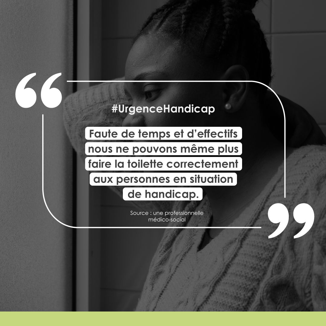 Adapei3's tweet photo. Les personnes en situation de #handicap subissent de plein fouet la pénurie de professionnels sociaux &amp; médicosociaux et sont les oubliés des politiques publiques #UrgenceHandicap
Alertons le @gouvernementFR &amp; appelons les candidats à la #Presidentielle2022 à s’engager. https://t.co/oQ4SiinT08