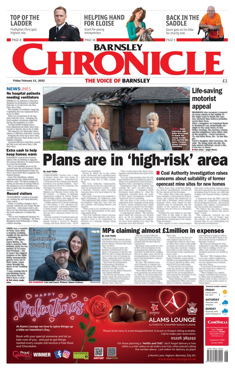 ChronOnline's tweet photo. Campaigners’ worries over land once home to 45-metre-deep mines – earmarked for 1,700 houses in the coming years – have been backed by the Coal Authority.

Tomorrow's newspaper is available in all the usual places and online, too.

https://t.co/hHtFwrzyqv https://t.co/9wS8jB4E9Q