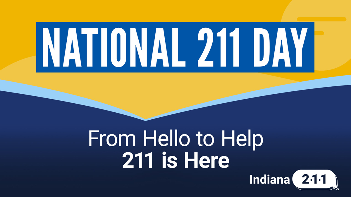 Indiana FSSA (@fssaindiana) on Twitter photo Itโs 2-11! That means itโs National 211 Day! If you need housing, food, employment, health care, or mental health help, call <a href="/IN211Info/">Indiana 211</a> by dialing 2-1-1. Or check out IN211.org. IN211โs team is experienced, responsive and compassionate and here to help you! Itโs 2-11! That means itโs National 211 Day! If you need housing, food, employment, health care, or mental health help, call <a href="/IN211Info/">Indiana 211</a> by dialing 2-1-1. Or check out IN211.org. IN211โs team is experienced, responsive and compassionate and here to help you!