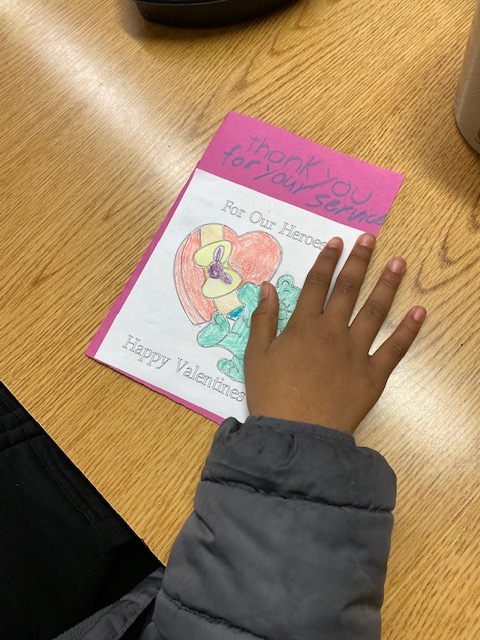 Fairmount students proudly support our veterans with Valentine's Day for Veterans Cards.
#CometStrong 
#FairmountStrong 
#CometPride