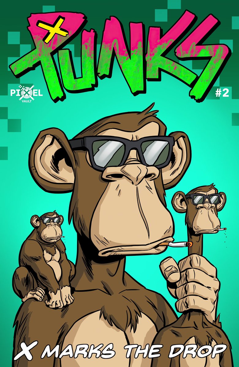 junkyfluffy's tweet photo. Psyched I able to mint the @tropoFarmer Elite Ape Collectors’s Edition Punks Comic 🙌 thank you @punkscomic for the opportunity, and good luck to everyone else! 🚀 https://t.co/FCWzfVFV7D