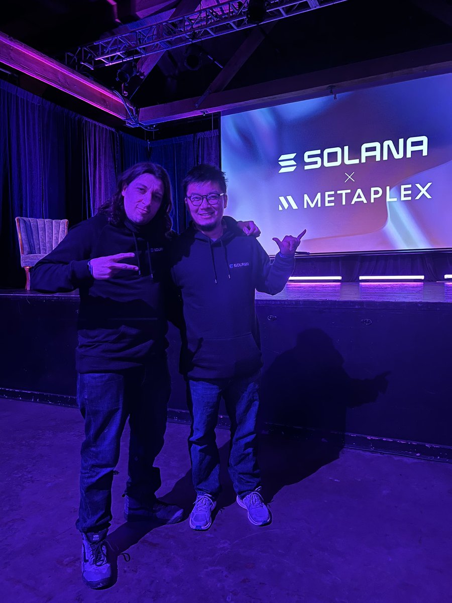 Day 2 at the Seattle Hacker House!

Met <a href="/CertiKTech/">CertiK Old Account</a>’s Larry Yang and had a great conversation about the #Solana &amp; #Eth ecosystems, #cybersecurity, and the state of #Solidity &amp; #Rust tooling.