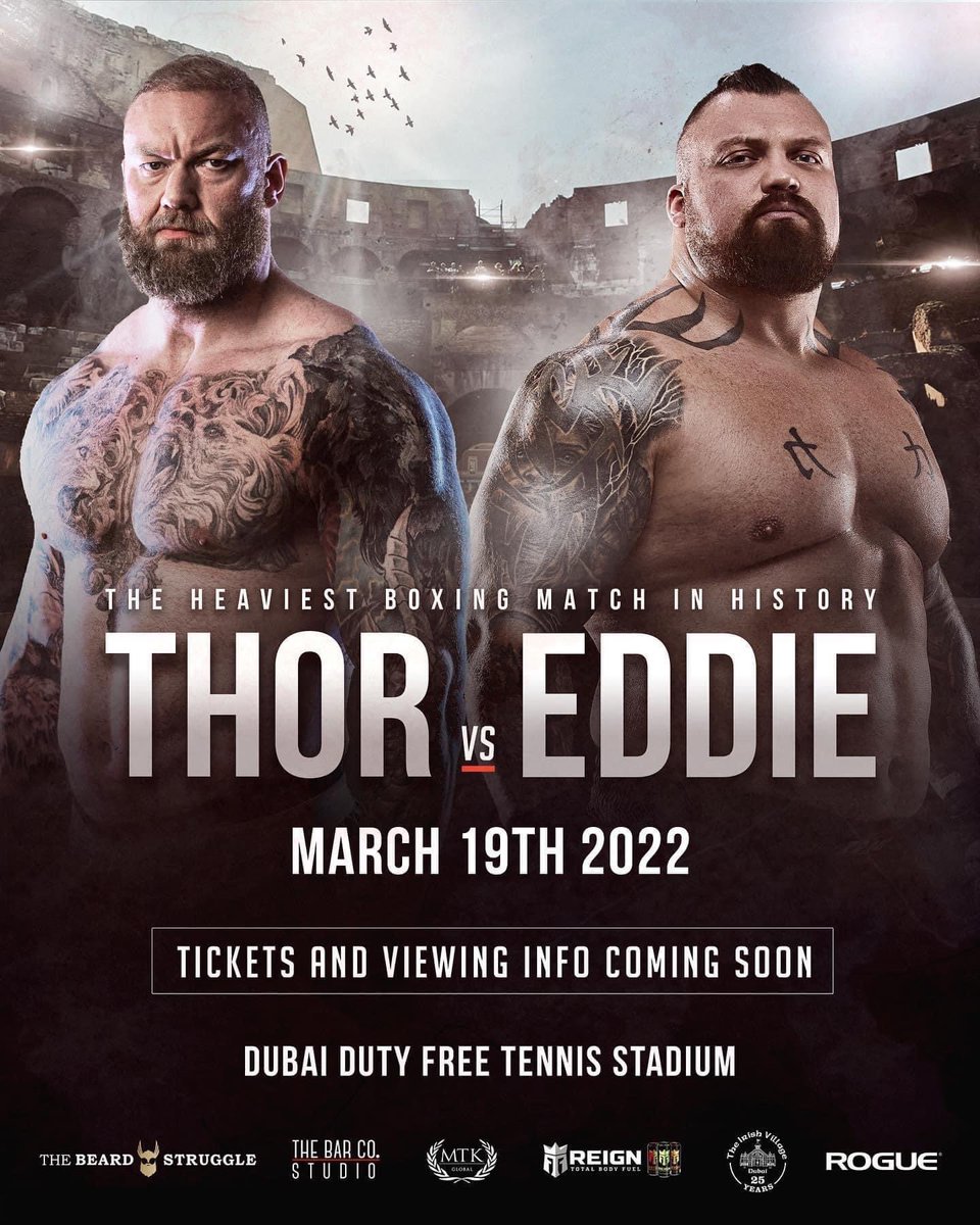 BrittFitZone's tweet photo. These are going to the slowest punches in human history. I’ll take the winner though @ThorBjornsson_ @eddiehallWSM let’s make it happen #maketheconnect https://t.co/KxCPJ1cK8u