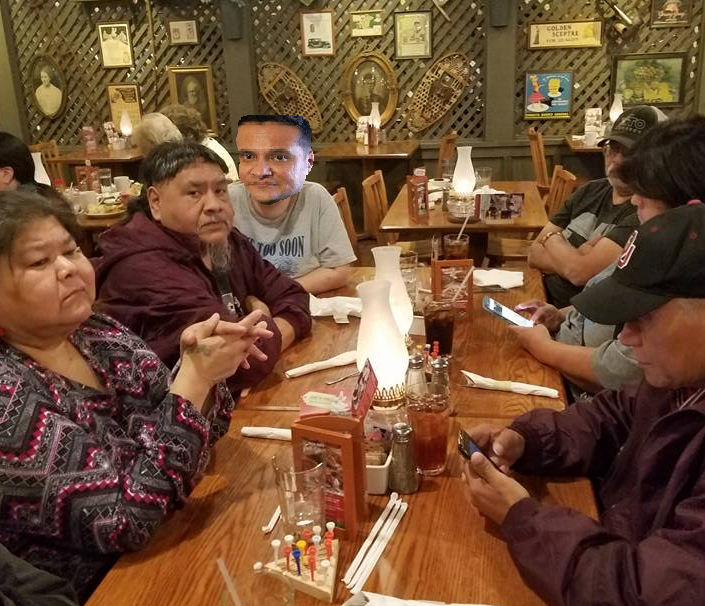 RDeclown's tweet photo. Thank you Choctaw family for the meal. Really enjoyed it. https://t.co/AnyRPFQg6Q