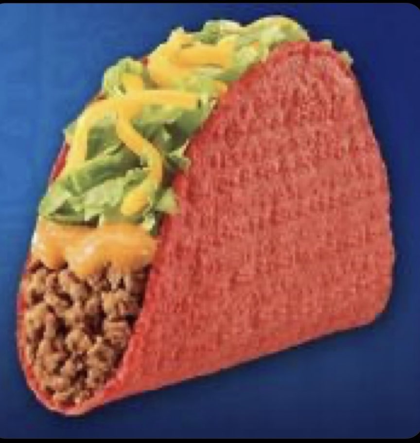 Prst1geWrldWide's tweet photo. @tacobell @Doritos Stop trying to reinvent the wheel and bring back what we love!!! #VolcanoTaco #LavaSauce #LiveMás https://t.co/RmbNwpPyxx