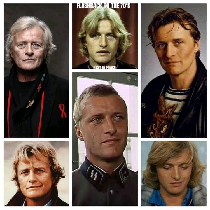 Seventies celebratie birthday. Happy birthday Rutger Hauer 