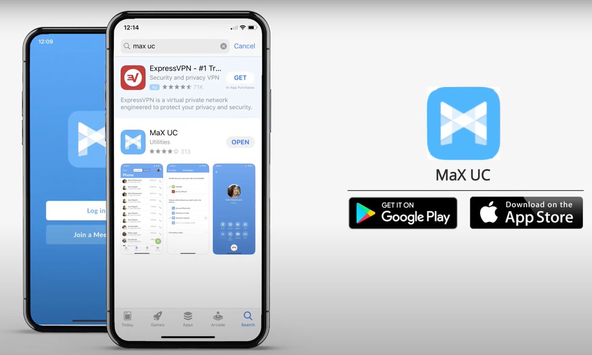 Taking your work on the go is made easy with MaX UC. Visit Google Play or the App Store and download the app to get started.

#UnifiedCommunications #appstore
