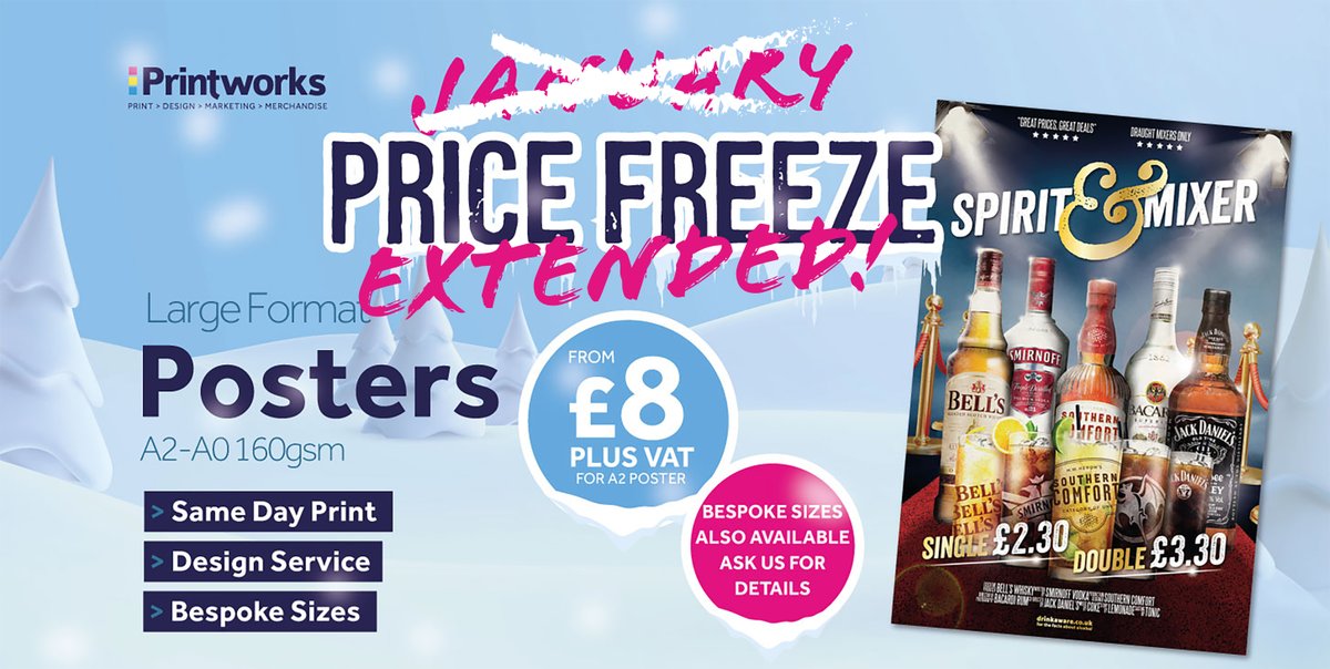 Our price freeze won't last for much longer! 

Get in touch for all your design, business, events, wedding or occasion needs you have, we help with it all👇

☎️ 01244 313 337
✉️ info@printworkschester.com
🏰 Commonhall St, Chester CH1 2BJ