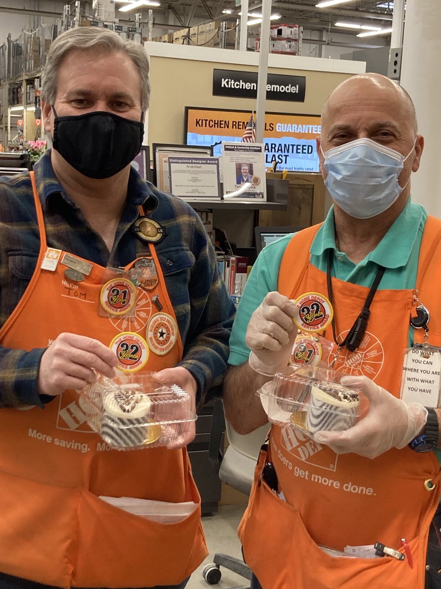 2 excellent Associates Tom our Kitchen designer and Lou are experienced electrical associate combined 64 years of service!!!