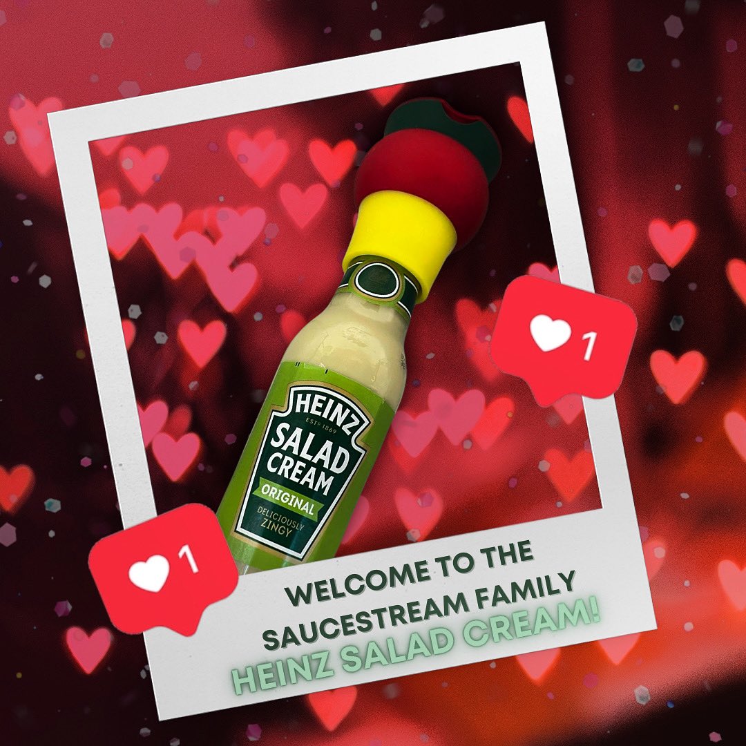 saucestream's tweet photo. A lot of you asked . We took notes &amp; Now We Have Delivered . Saucestream Squeezers for Salad Cream Are now Active On Our Website *Link In Our Bio* #SaladCream #sustainability https://t.co/tyNdwBUjA3