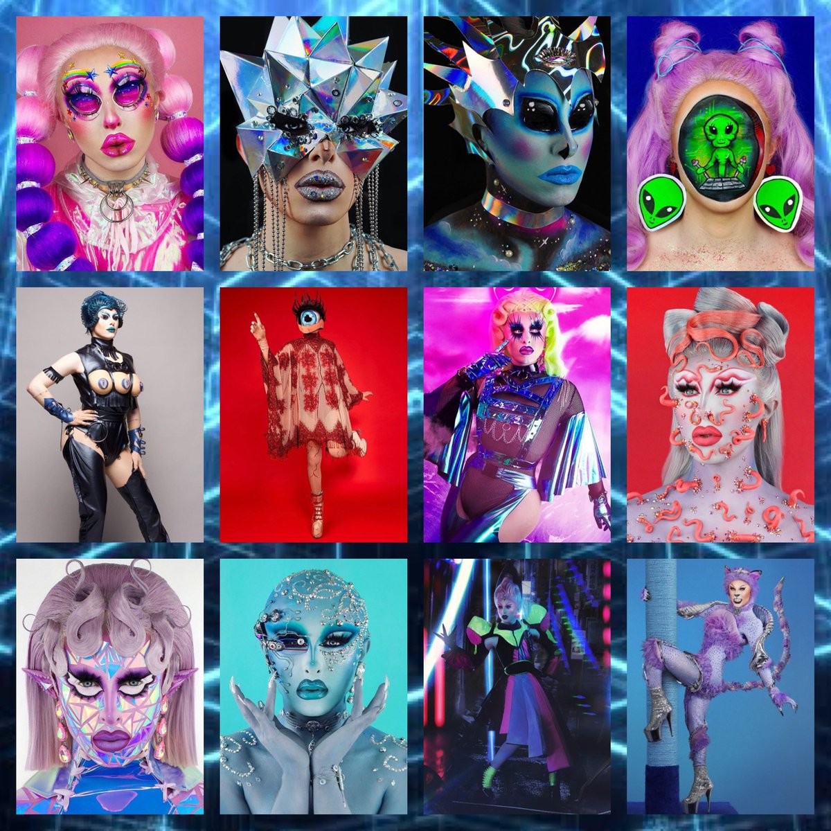 drag_zilla's tweet photo. Futuristic/alien @BluHydrangea_ looks ๐ธ๐ชโจ
#DragRaceUK #DragRaceUKvsTheWorld #BluHydrangea #TeamBlu #queerart #drag #alldragisvalid https://t.co/JYZYB6iyoM