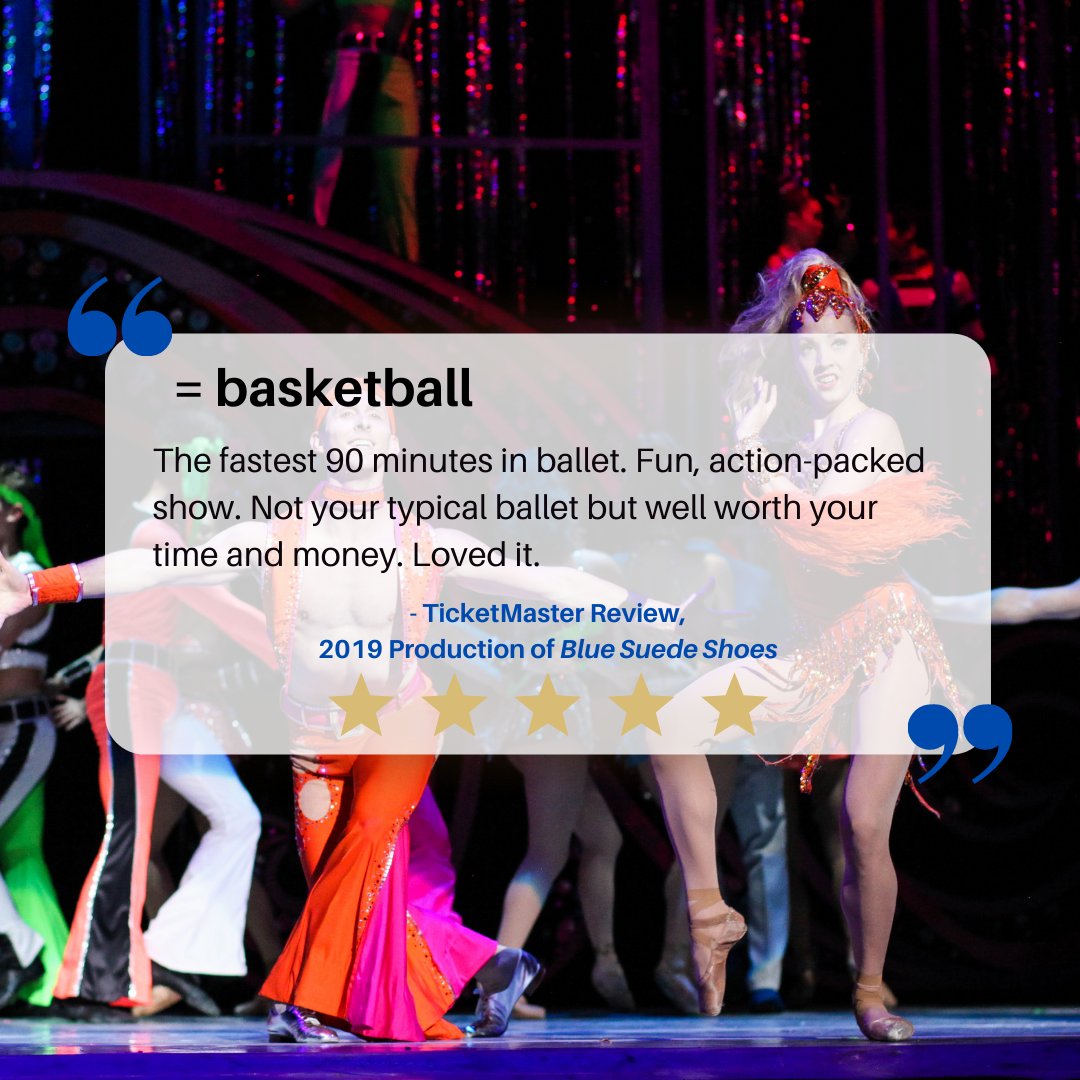 Sharing a fitting review of Blue Suede Shoes in honor of our half-time performance Tuesday night🏀
...
Alabama Ballet presents Blue Suede Shoes coming to the BJCC Concert Hall Feb.25-27. Tickets &amp; Info: alabamaballet.org.