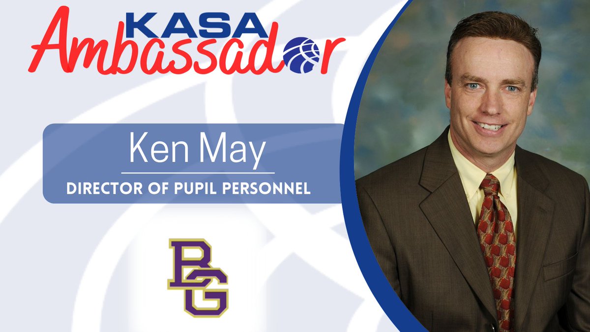 Kentucky Assn of School Adm. (@kasaedleader) on Twitter photo KASA shines a spotlight on Ken May, <a href="/BGISD/">Bowling Green Independent Schools</a> , this week as part of its series of ambassador recognitions! #ProudKASAMember #LoveKYPublicSchools KASA shines a spotlight on Ken May, <a href="/BGISD/">Bowling Green Independent Schools</a> , this week as part of its series of ambassador recognitions! #ProudKASAMember #LoveKYPublicSchools