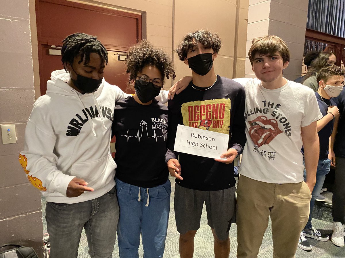 Congratulations to the 4 high schools moving on to the Black History Brain Bowl Finals Feb 26!

🏆<a href="/strawberrycrest/">Strawberry Crest HS</a> 
🏆<a href="/BloomingdaleSHS/">Bloomingdale SHS</a> 
🏆<a href="/RobinsonKnights/">Robinson Knights</a> 
🏆<a href="/GaitherCowboys/">Tommy Morrill</a> 

Great job to all the students &amp; schools that participated today!

#hcpsblackhistory2022 <a href="/HABSEconnects/">Hillsborough Alliance of Black School Educators</a>