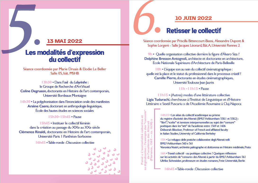 LaboAlef's tweet photo. ▶️ Le 13 mai, 5ème séance autour des "modalités d'expression du collectif"
▶️ Le 10 juin, on "retisse le collectif" avant l'arrivée de l'été ! https://t.co/8czGg0lxUr