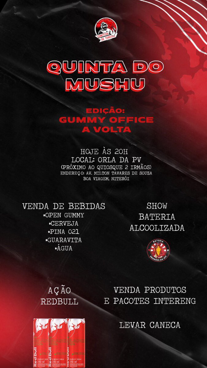 O DIA TA LINDO PRA QUINTA DO MUSHUUUU