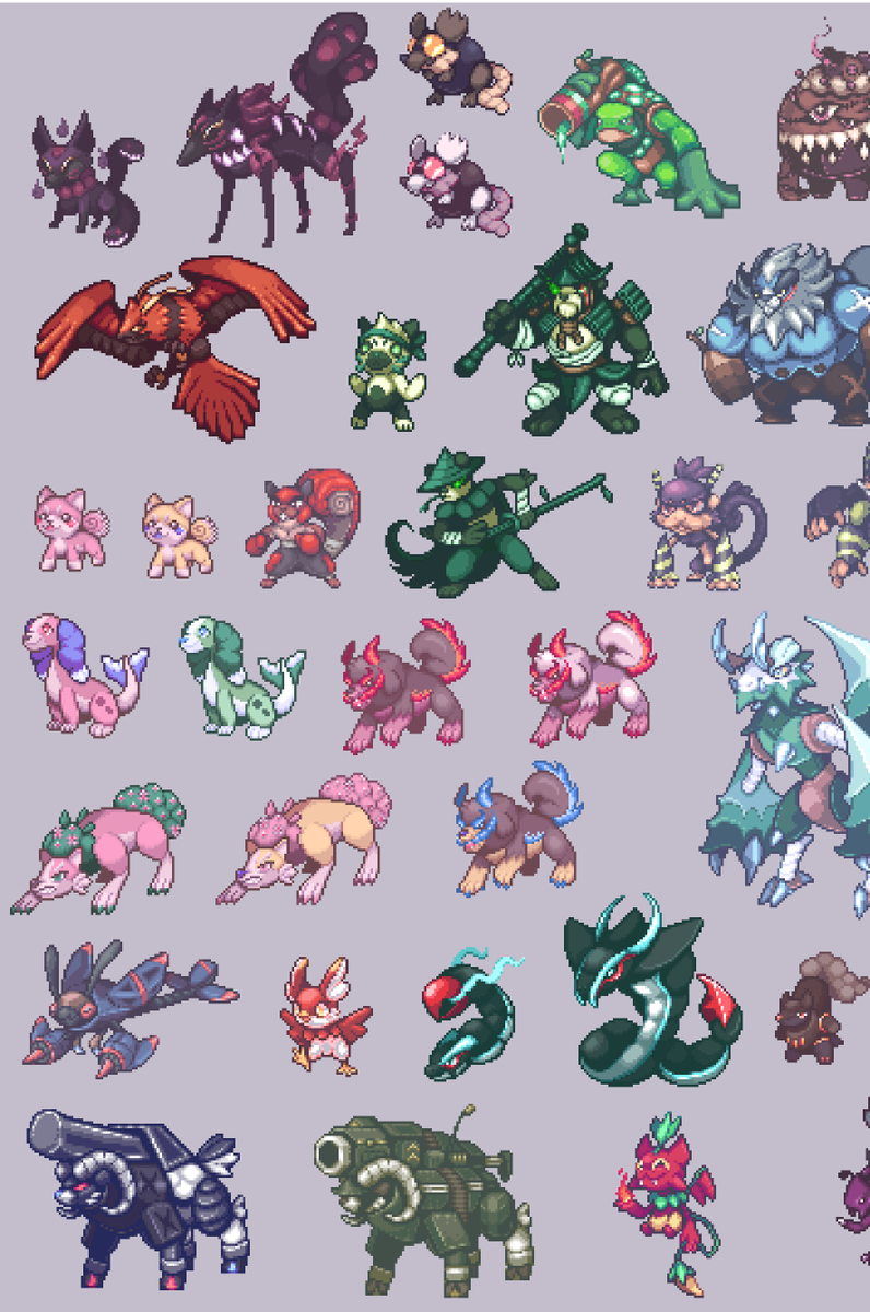 pixelated_robin's tweet photo. monster repost + some i havent posted :)

#pixelart https://t.co/ieN0U8EngB