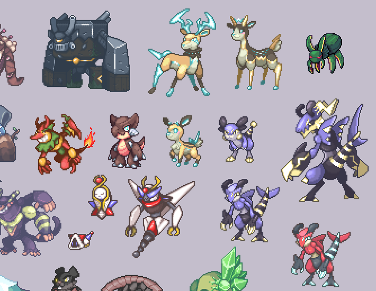 pixelated_robin's tweet photo. monster repost + some i havent posted :)

#pixelart https://t.co/ieN0U8EngB